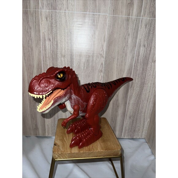 Trex ZURU Robo Alive Attacking T-Rex Red Dinosaur Robotic Pet Walking Roaring - Picture 2 of 5